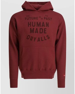 Human Made Cotton Hoodie - Red