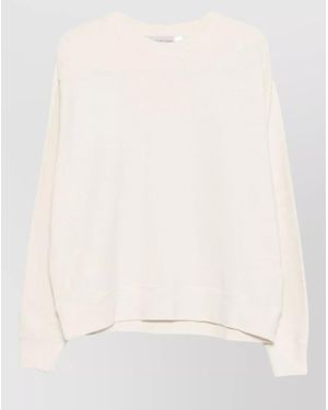 Golden Goose Ribbed Crewneck Sweatshirt - Natural