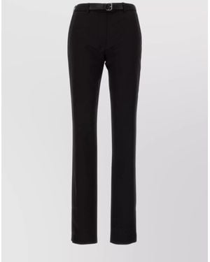 16Arlington Virgin Wool Slim-Fit Pants - Black