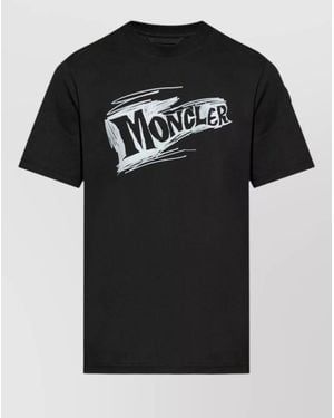 Moncler Short Sleeve T-Shirt - Black