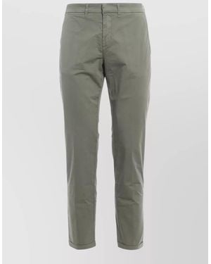 Fay Slim-Fit Chinos - Gray