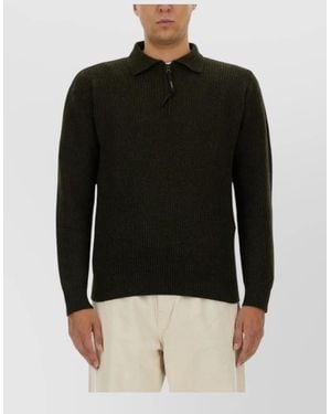 Aspesi Wool T-Shirt - Black