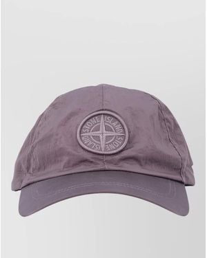 Stone Island Polyamide Baseball Cap - Purple