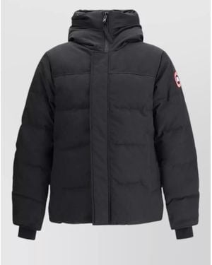 Canada Goose Down Padded Parka Coat - Blue