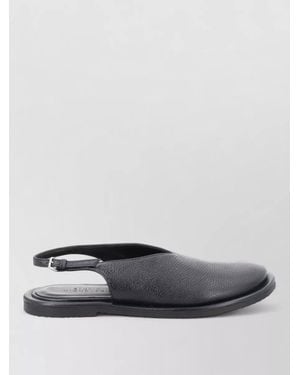 Studio Nicholson Leather Slingback Sandals - Gray