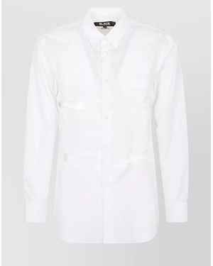 Comme des Garçons Cotton Long-Sleeve Shirt - White