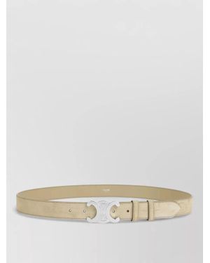 Celine Triomphe Belt Suede Calfskin Hardware - Multicolour