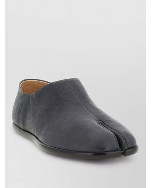 Maison Margiela Leather Tabi Babouche Loafers - Grey