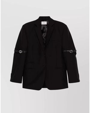 Coperni Belted Blazer - Black