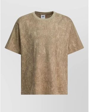 adidas Originals Song For The Mute Tie Dye T-Shirt - Natural