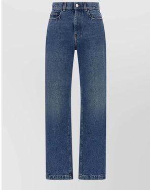 Marni Denim Straight-Leg Jeans - Blue