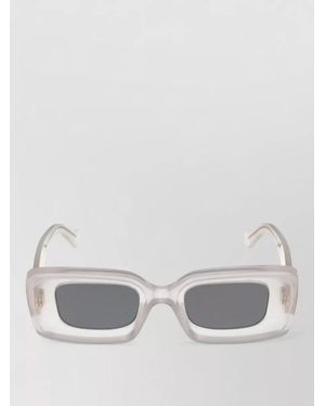 Loewe Rectangular Sunglasses Lw40101I 22 140 - Grey