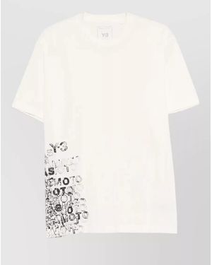 Y-3 Cotton T-Shirt - Natural