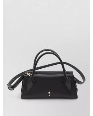 Christian Louboutin Venus Mini Leather Tote Bag - Black