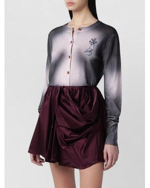Vivienne Westwood Degrade Cardigan - Purple