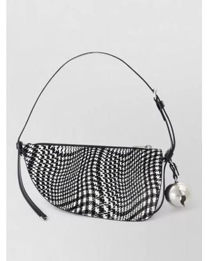 Burberry Shield Sling Small Wallet Chain Shoulder Bag - Metallic