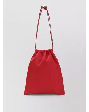 Prada Wish Renylon Bucket Bag Pouch - Red