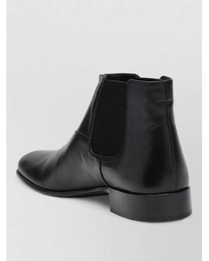 Prada Ankle Boots Elastic Side Panels Design - Black