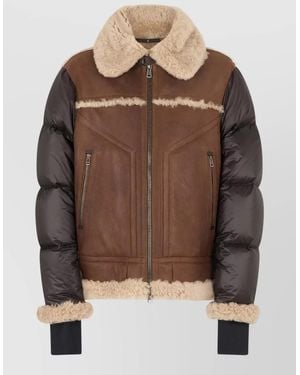 Moncler Down Jacket - Brown