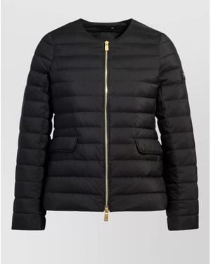 Tatras Noko Long Sleeve Quilted Jacket Side Pockets - Black