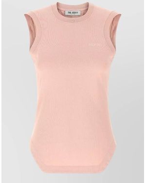 The Attico Cotton Tank Top - Pink