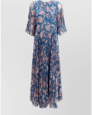 Etro Polyester Maxi Dress - Blue