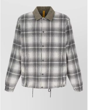 Moncler Genius Reversible Checked Padded Jacket - Grey
