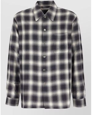 Our Legacy Cotton Shirt Button Cuffs Chest Pocket - Multicolour