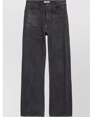 Balenciaga Regular-Fit Denim Jeans - Blue