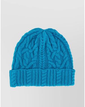 Aspesi Wool Beanie - Blue