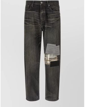 Yohji Yamamoto Denim Trousers Nh Limited Edition - Grey