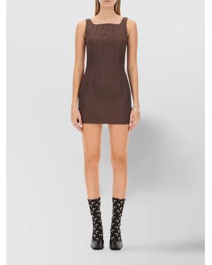 Marine Serre Slim-Fit Mini Dress - Multicolor