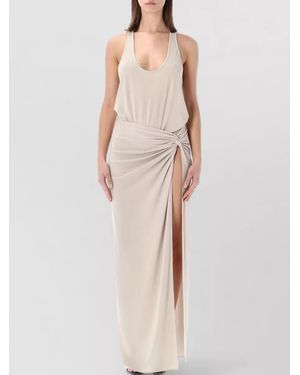 ANDAMANE Juno Long Tank Dress Scoop Neck - Multicolour