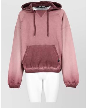 Palm Angels Neon Blvd Back Hoodie - Pink