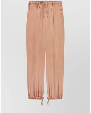 Dries Van Noten Cotton Track Trousers - White