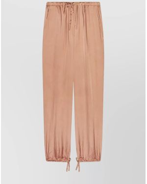 Dries Van Noten Cotton Track Trousers - White