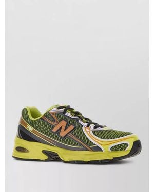 New Balance Mesh Low-Top Trainers - Yellow