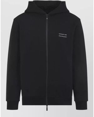 Moncler Cotton Hooded Jacket - Black