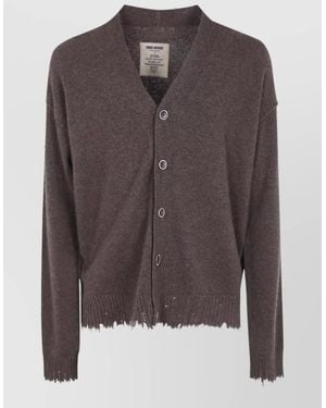 Uma Wang Cashmere Cardigan - Brown