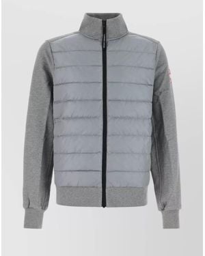 Canada Goose Hybridge Cotton Jacket High Collar - Gray
