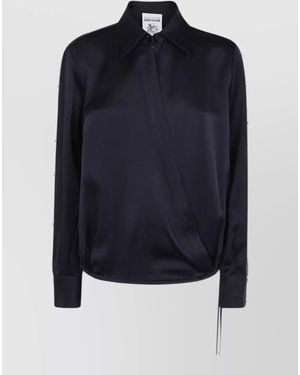 Semicouture Printed Blouse - Blue
