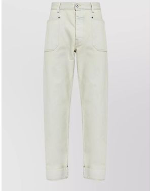 Vivienne Westwood Cotton Straight-Leg Jeans - White