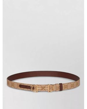 Gucci Leather Reversible Belt - Multicolor