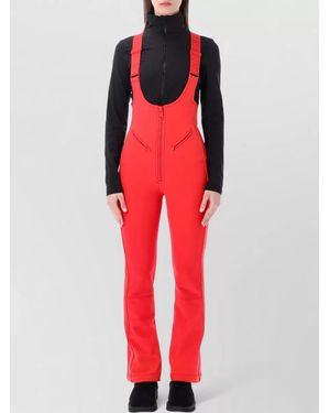 Goldbergh Phoebe Ski Pants Adjustable Straps Snow Catchers - Red