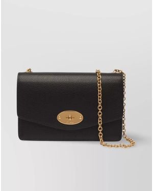 Mulberry Darley Small Leather Shoulder Bag - Black