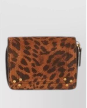 Jérôme Dreyfuss Calf Leather Purse André - Brown