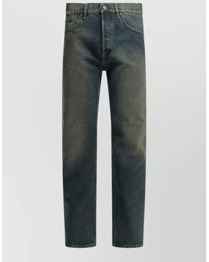 Golden Goose Journey Denim Jeans Straight Leg Mid Rise - Grey