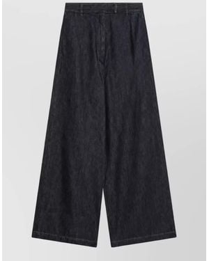Dries Van Noten Penn Wide-Leg Jeans - Blue