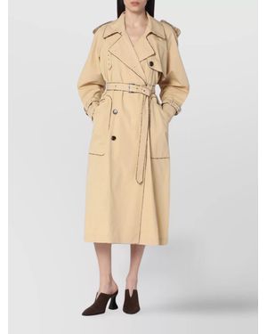 【関税込み】Dries Van Noten ピンク ロング コクーンコート 242358F059012_1.jpg