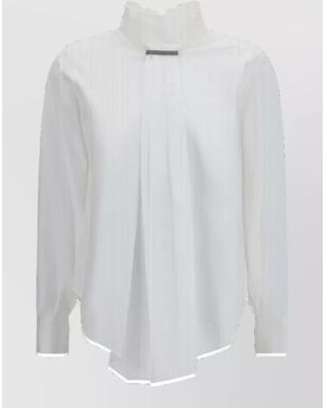 Brunello Cucinelli Cotton Blouse - White